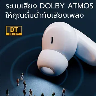 JQVITEK TWS Earphone หูฟังบลูทูธไร้สาย TWS บลูทูธ 5.3 ไมค์ชัด ENC ตัดเสียงรบกวน… รูปที่ 2