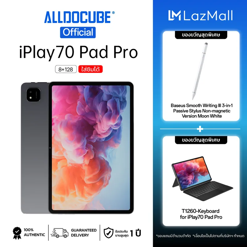 Alldocube Tablet Model Iplay 70 Pad Pro 8+128Gb, 12.1-Inch Screen, Android 16, Mediatek…
