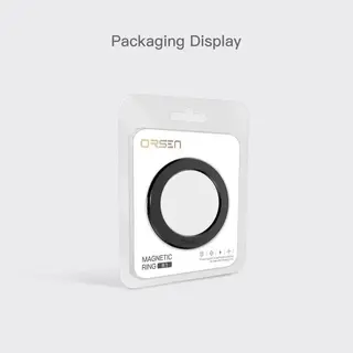 Orsen by Eloop R1 Magnetic Ring แหวนแม่เหล็ก แม่เหล็กติดโทรศัพท์ สติกเกอร์แม่เหล็ก ติดเคส รูปที่ 2
