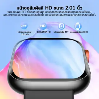 GOOJODOQ Fb047 สมาร์ทวอทช์ Ip67 กันน้ำ บลูทูธ และการตรวจสอบสุขภาพ Smartwatch สายนาฬิกา… รูปที่ 3