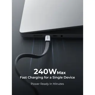 AUKEY สายชาร์จแม่เหล็ก USB-C 60W/140W/240W PD Fast Charge รุ่น CB-DCC075 / DCC145 / DCC251 รูปที่ 3